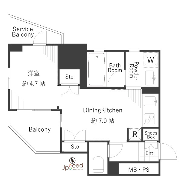 レ・ジェイド松戸の間取り