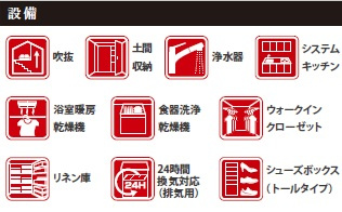 【設備】 | 八千代市八千代台北16丁目20期
