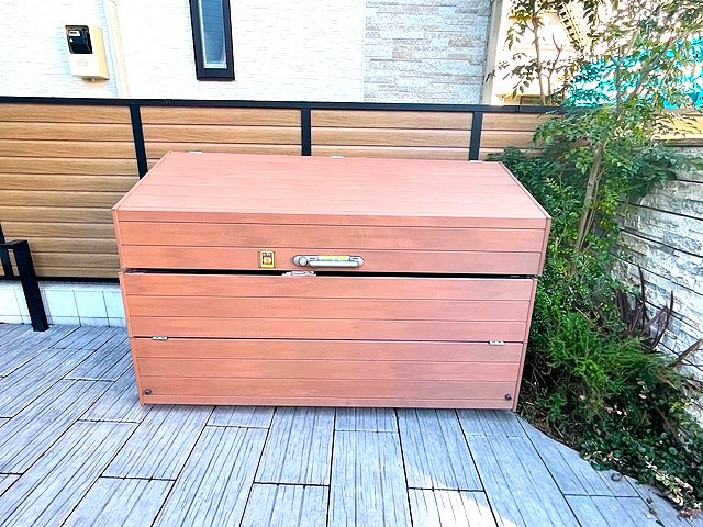 B-TRUNKのその他共用部分|敷地内ゴミ置き場です