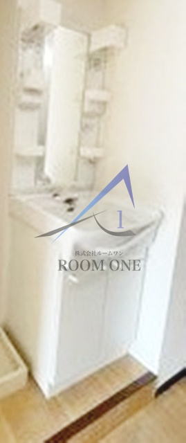 ユーティー大森の洗面所|独立洗面台です。