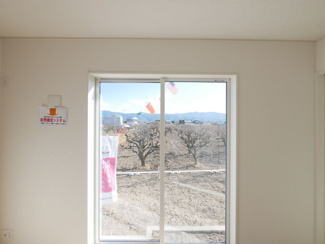 【展望】 | 昭和町築地新居 新築戸建 イオンまで車4分 南側畑で日当良好 | リビングから南側の眺望