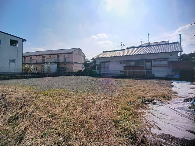 宇土市松山町の売地の外観