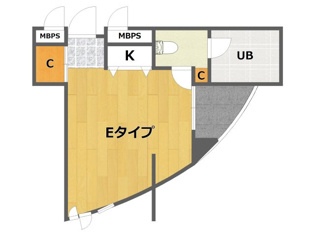 エフアールマンションの間取り