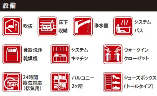 【設備】 | 佐倉市西志津８丁目６期