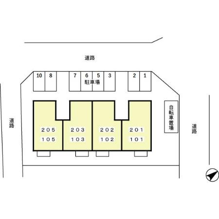 ヴェルドミールの区画図