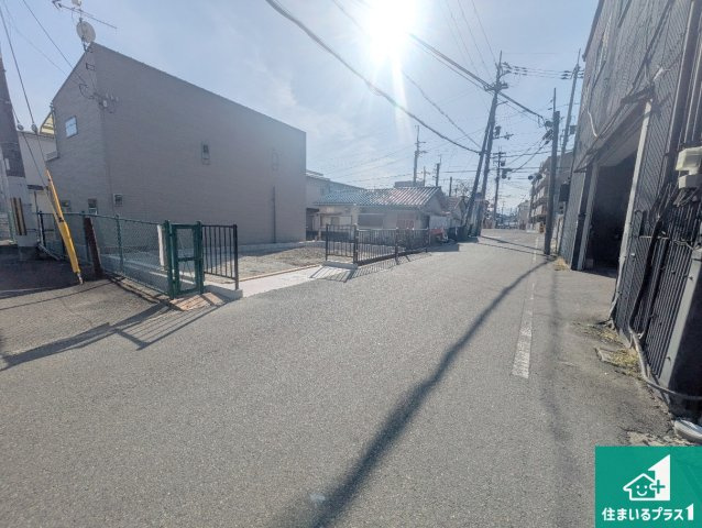 伊丹市藤ノ木　新築一戸建ての外観|周辺は落ち着いた街並みの住宅地！子育てがしやすい住環境です！まだ未完成ですが、現地でしかわからない事もございます。是非一度ご覧ください。