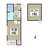 松戸市東平賀のアパートの画像