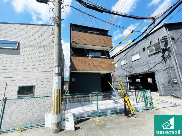 ■伊丹市藤ノ木　新築一戸建ての外観|お客様に長く安心して住んでいだだける事にこだわった家づくり！住んでからのアフターサービスにもしっかりと取り組んでいます！
