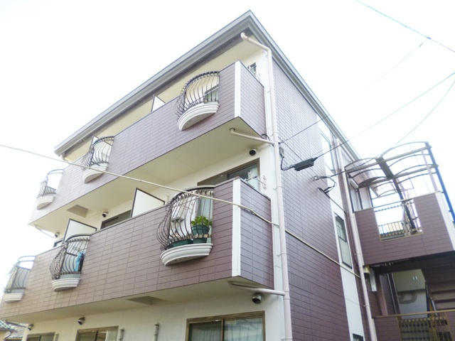 アスカハイムの外観|陽当り良好！