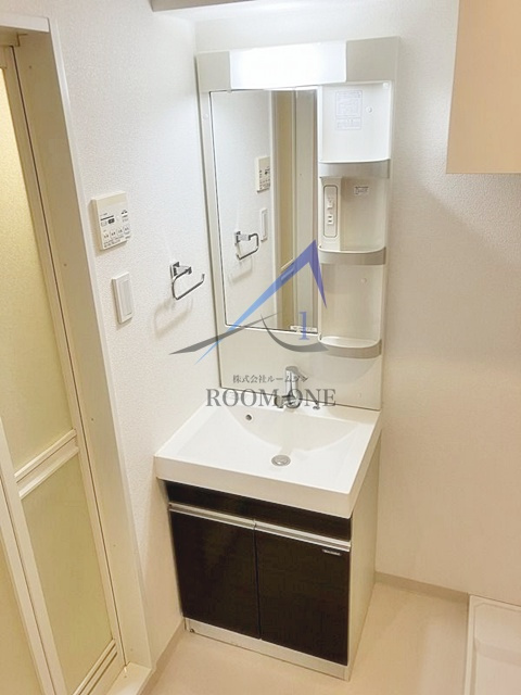 GENOVIA東日本橋駅前green veliの洗面所|洗面台です。