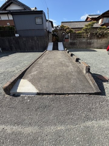 下地町豊岸アパートの駐車場
