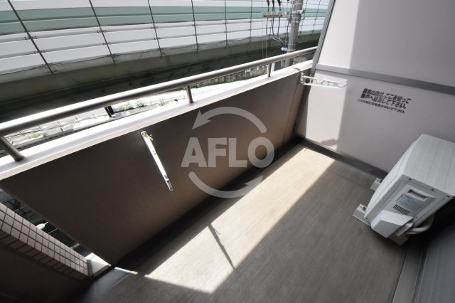 エステムコート梅田東アクアパレスのバルコニー|エステムコート梅田東アクアパレス　バルコニー