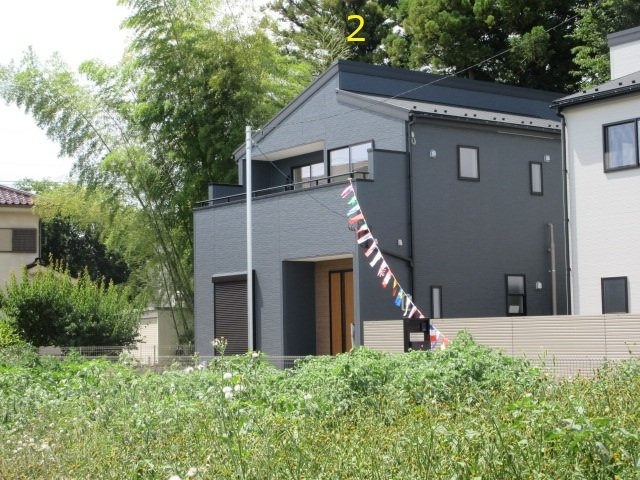【仲介手数料無料】新築戸建　鳩山町今宿503-3（全2棟）の外観