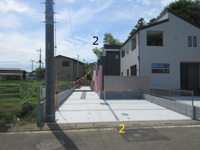 【仲介手数料無料】新築戸建　鳩山町今宿503-3（全2棟）の駐車場