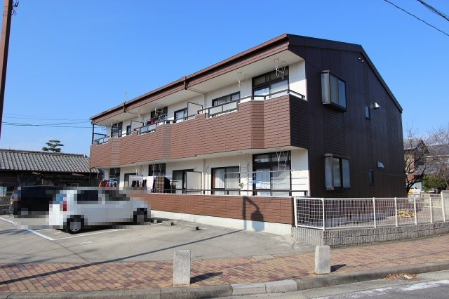 エスパッソ白沢の駐車場