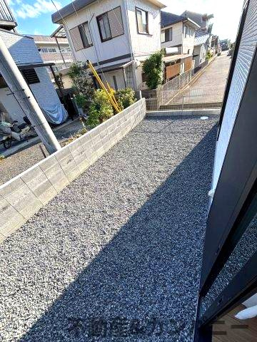 LAVIE土居田2503A　松山市土居田町の新築戸建の庭|たまにはお庭で休日を過ごしてみるのもよいかもしれません