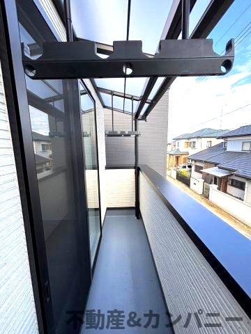 LAVIE土居田2503A　松山市土居田町の新築戸建のバルコニー|バルコニーがあります
