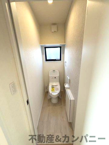 LAVIE土居田2503A　松山市土居田町の新築戸建のトイレ|トイレもきれいです