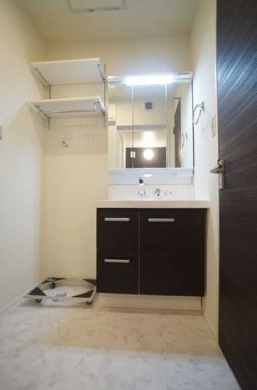 Plumier高樹町　高遮音床システム　シャーメゾン　オートロックの洗面所