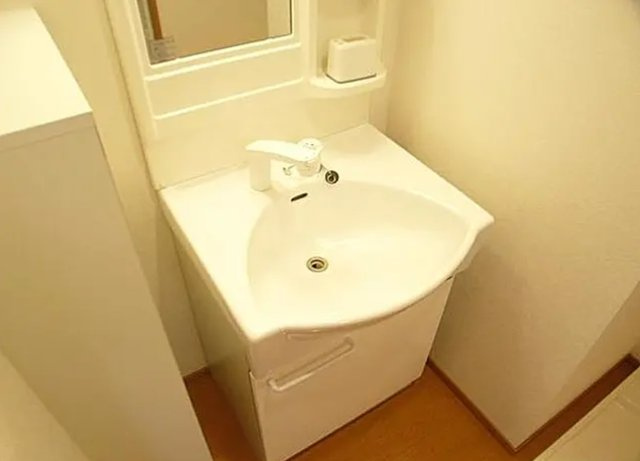 ★ポータル未掲載★　【ティムール九条】京都市南区1棟投資マンションの独立洗面台