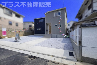 【外観】 | 完成しました。物件内部もご見学頂けます。プラス不動産販売にお任せ下さい。