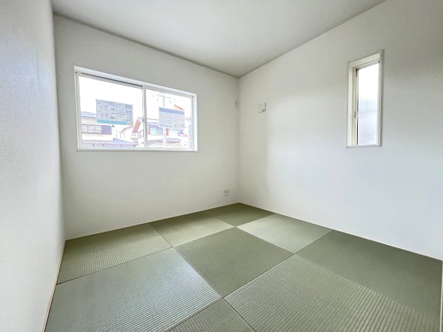 【和室】 | 福岡市南区長住7丁目第9　2号棟（全2棟）【仲介手数料無料・0円】 | 現地写真。1階和室です。