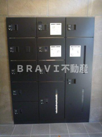 JPレジデンス大阪城東Ⅱ　BRAVI不動産のその他共用部分|【JP　RESIDENCE大阪城東Ⅱ】宅配ボックス