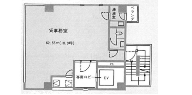★ポータル未掲載★　【小谷第一ビル】　大阪市淀川区1棟商業ビルの間取り