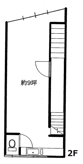 【間取り】 | 南口店舗　藤井寺駅前2階店舗