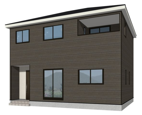 吉見町東野第22　の完成予想図|２号棟完成予想図