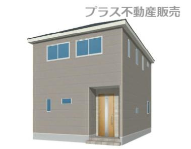 【外観】 | 福岡市東区高美台2丁目第6　1号棟（全1棟）【仲介手数料無料・0円】 | 建築中の物件は、お近くのモデルハウスも一緒にご覧頂けます。