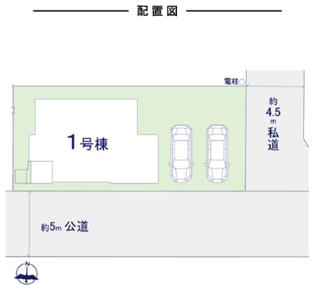 習志野市東習志野８丁目１０期の区画図