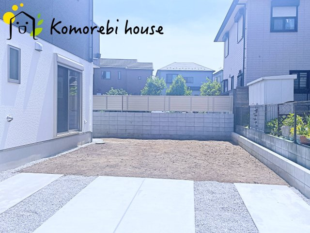 さいたま市西区佐知川　1期　新築一戸建て　FiT　01の庭|26.5.7撮影済み