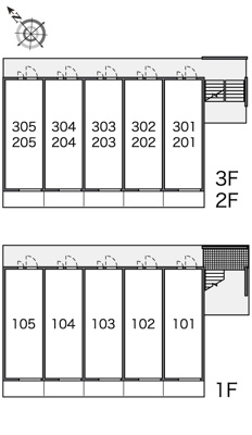 【区画図】 | レオパレスライブラ