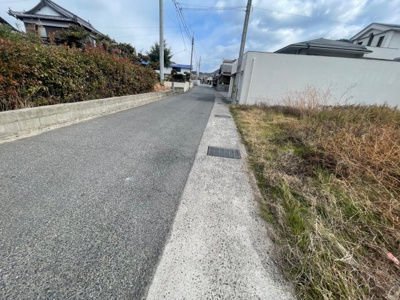 【前面道路含む現地写真】 | 今治市吉海町仁江　住宅用地