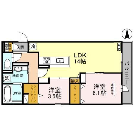 【間取り】 | D-residence八幡町