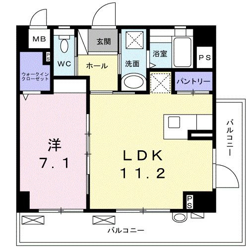ボルダーズの間取り
