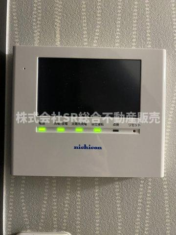 池島町2丁目中古戸建の発電・温水設備|電気代の節約、停電時の電気の使用可能、売電収入を得れる等のメリットがある、太陽光発電システム付き♪
