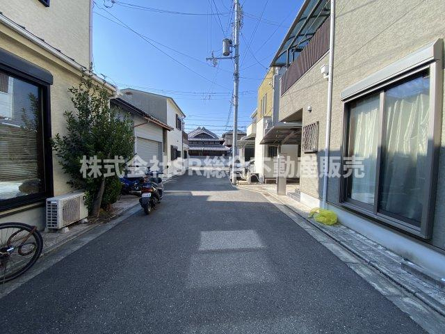 池島町2丁目中古戸建の前面道路含む現地写真|前面道路含む現地写真です