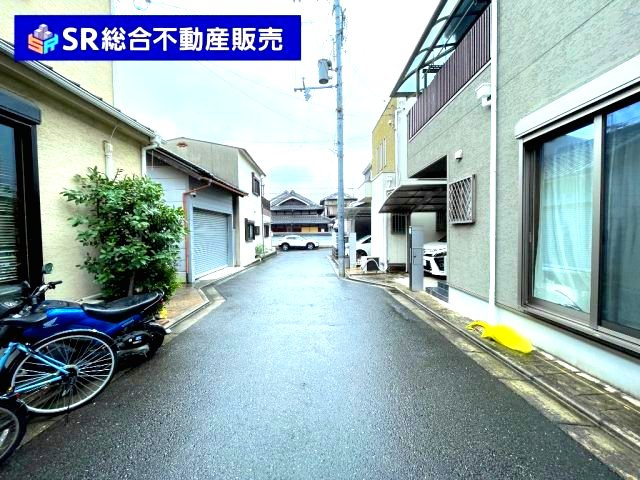 池島町2丁目中古戸建の前面道路含む現地写真|前面道路含む現地写真です