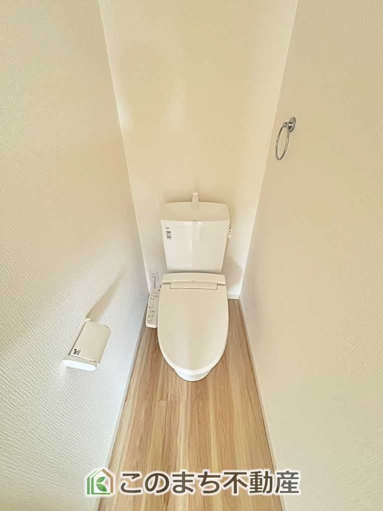 リガーレ宇都宮市針ヶ谷8期のトイレ|トイレは１階と2階にございます♪