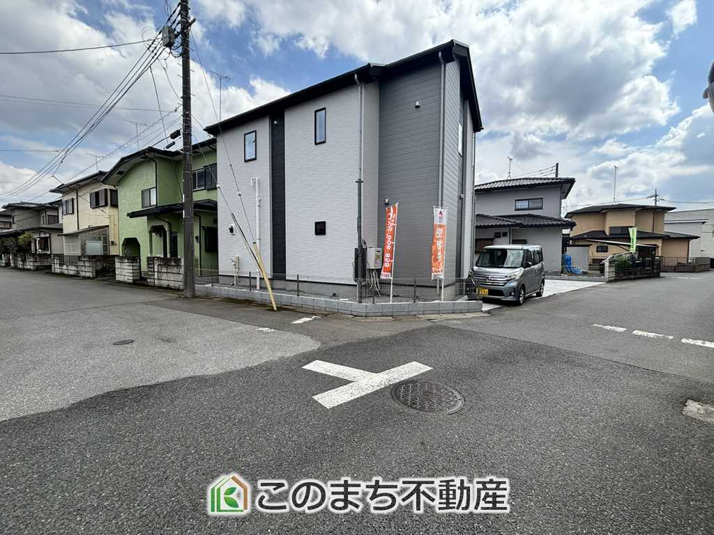 リガーレ宇都宮市針ヶ谷8期の前面道路含む現地写真|前面道路含む現地写真