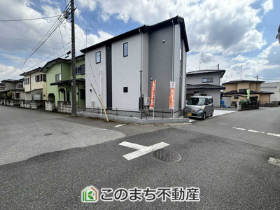 【前面道路含む現地写真】 | リガーレ宇都宮市針ヶ谷8期　1号棟 | 前面道路含む現地写真