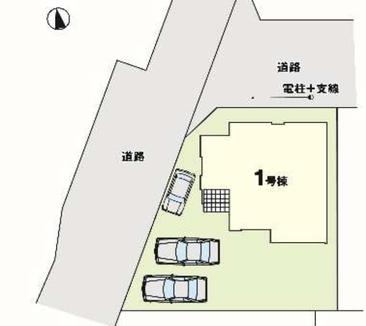 リガーレ宇都宮市針ヶ谷8期の区画図