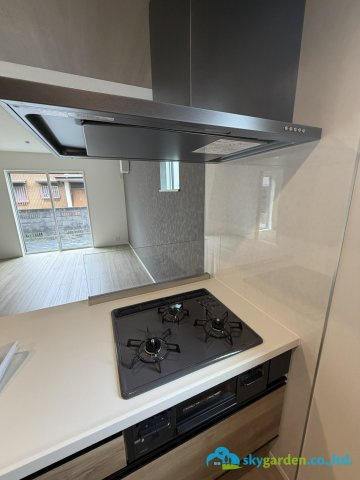 平塚市山下　新築戸建　全2棟1号棟のキッチン
