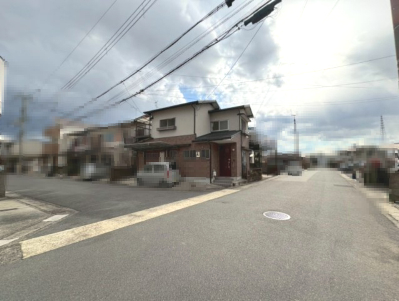 京都市伏見区久我森の宮町の前面道路含む現地写真|落ち着いた雰囲気の住宅街です(^^)/