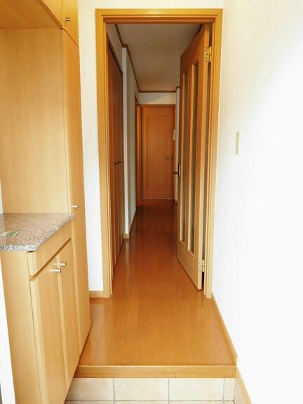 サンリット　ヴィラの玄関