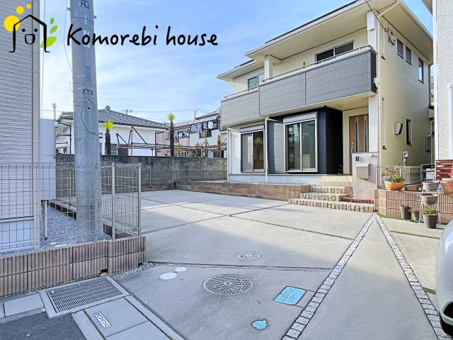 桶川市加納　中古戸建の駐車場|26.2.6　撮影済み