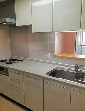 【キッチン】 | アクシア浅草 | コンパクトなキッチンで掃除もラクラク