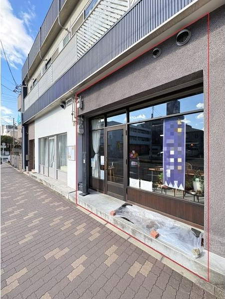 建中寺東貸店舗・事務所(駐車場有)の外観
